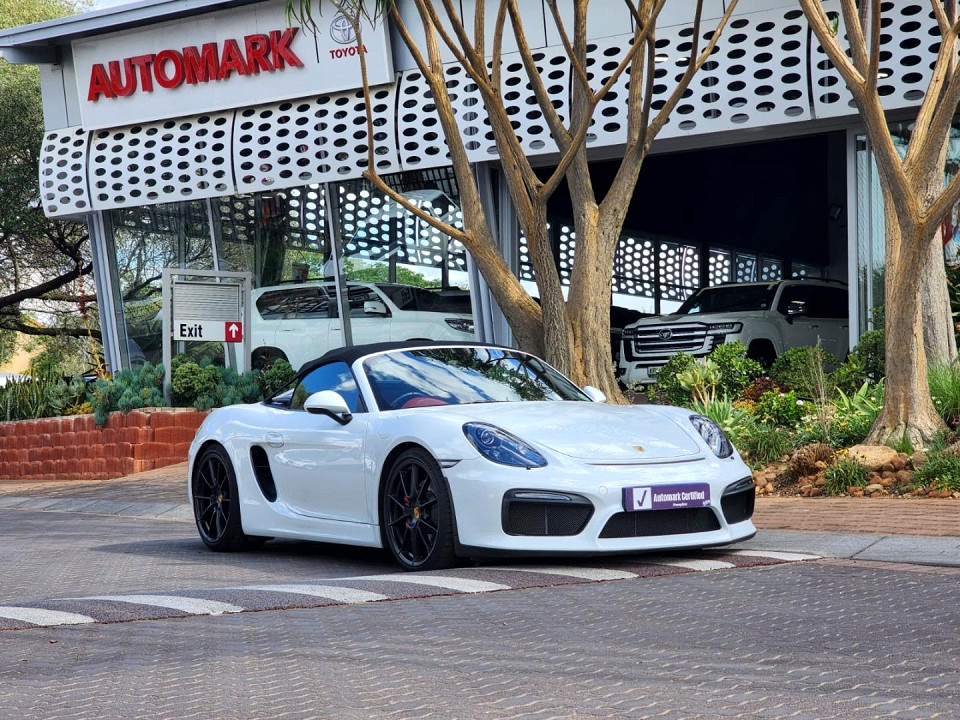 PORSCHE BOXSTER SPYDER (981), image 1