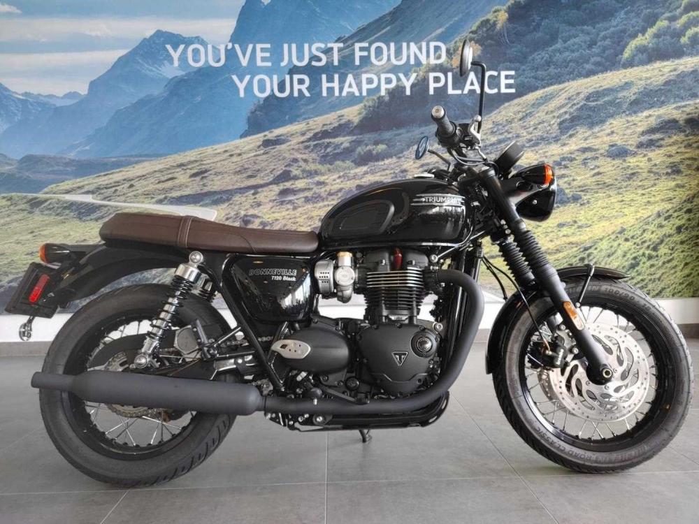 Triumph Bonneville T120 Black, image 1